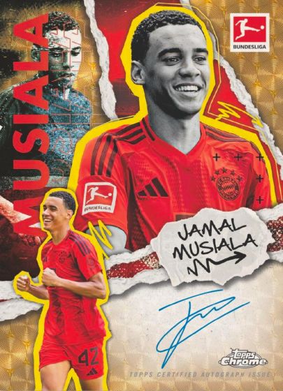 2025 Topps Chrome® Bundesliga Hobby box
