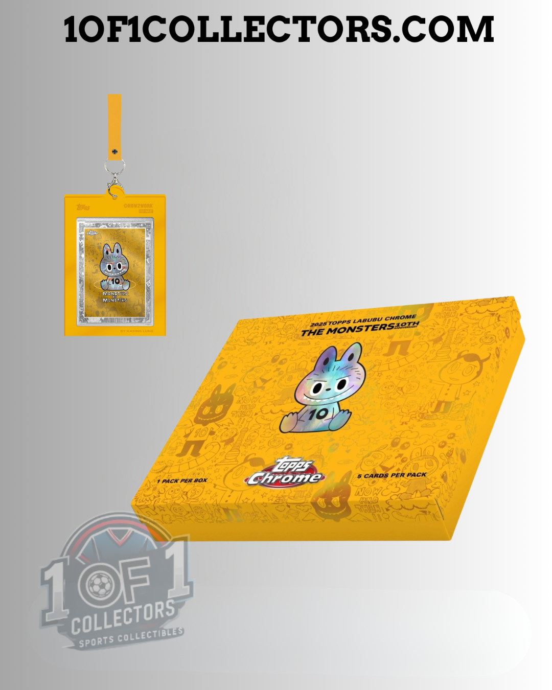 2025 Topps Chrome Labubu 10th Anniversary | Cartes Chrome édition