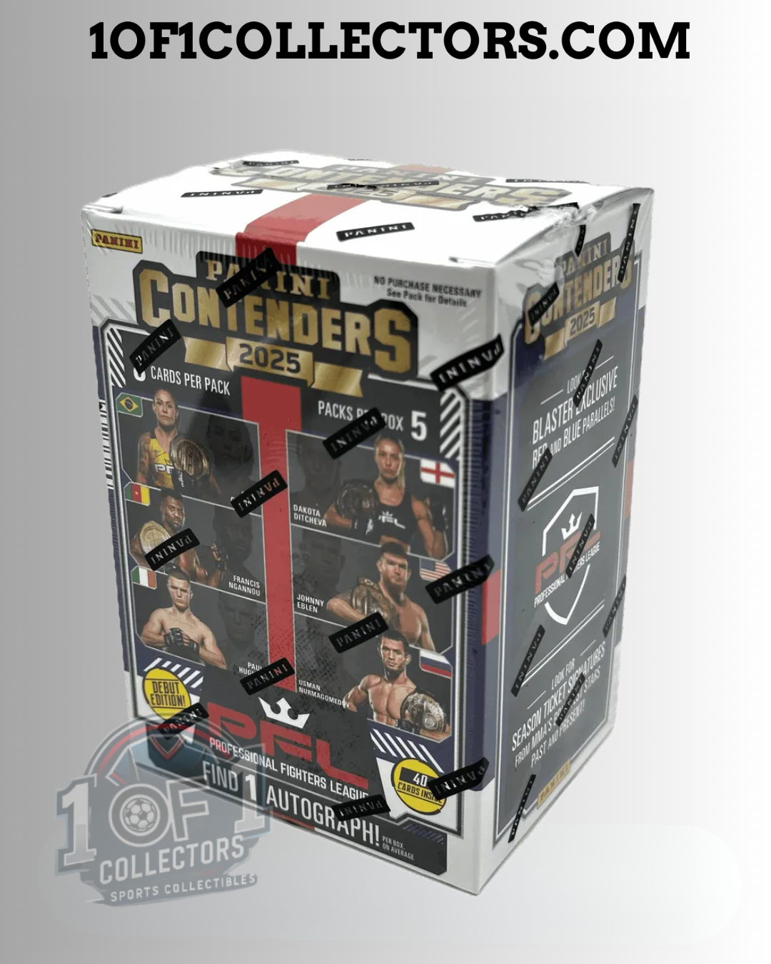 2025 Panini Contenders Professional Fifhters League PFL - Blaster Box