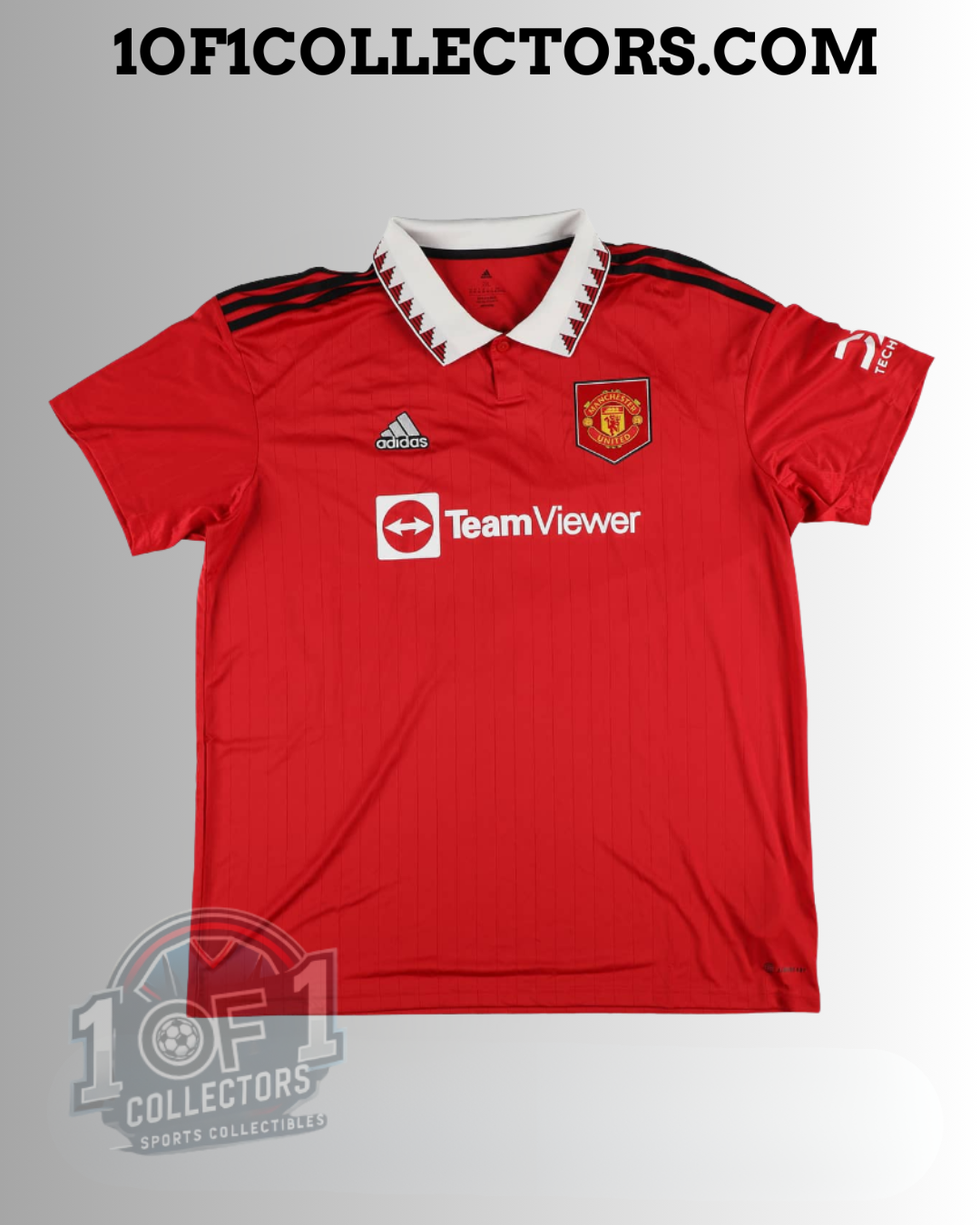 ⚽ Maillot Manchester United signé par Bruno Fernandes – Certifié Beckett