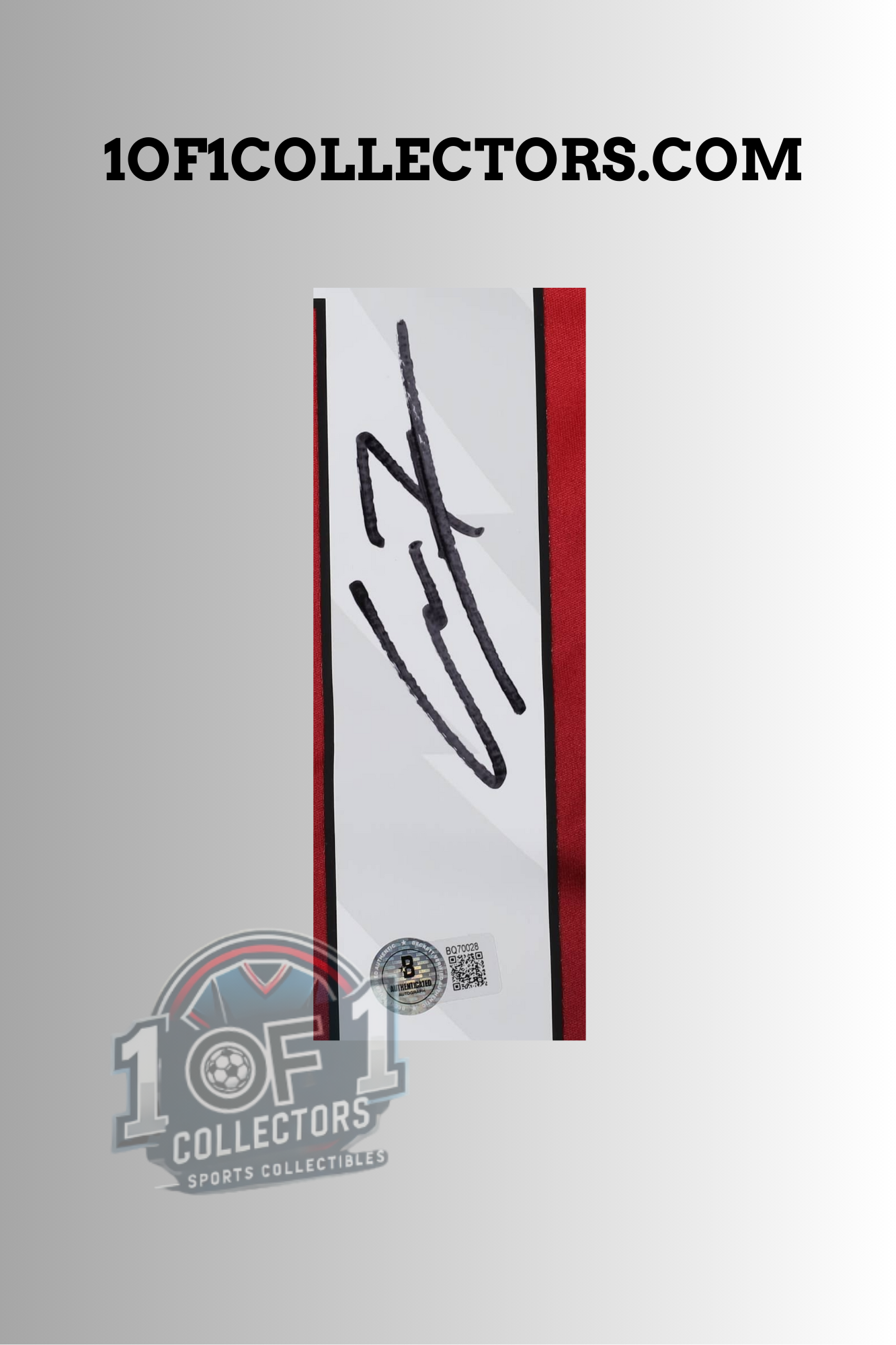 Autographe de Garnacho