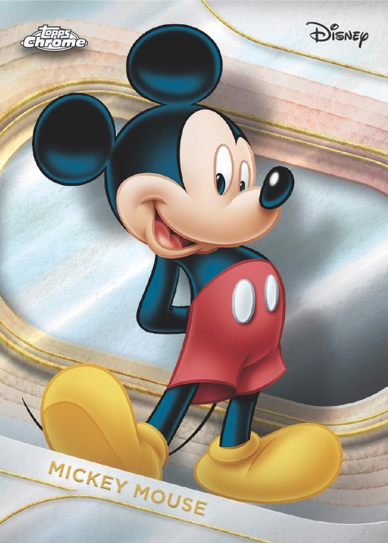 Carte Mickey Mouse Topps Chrome Disney
