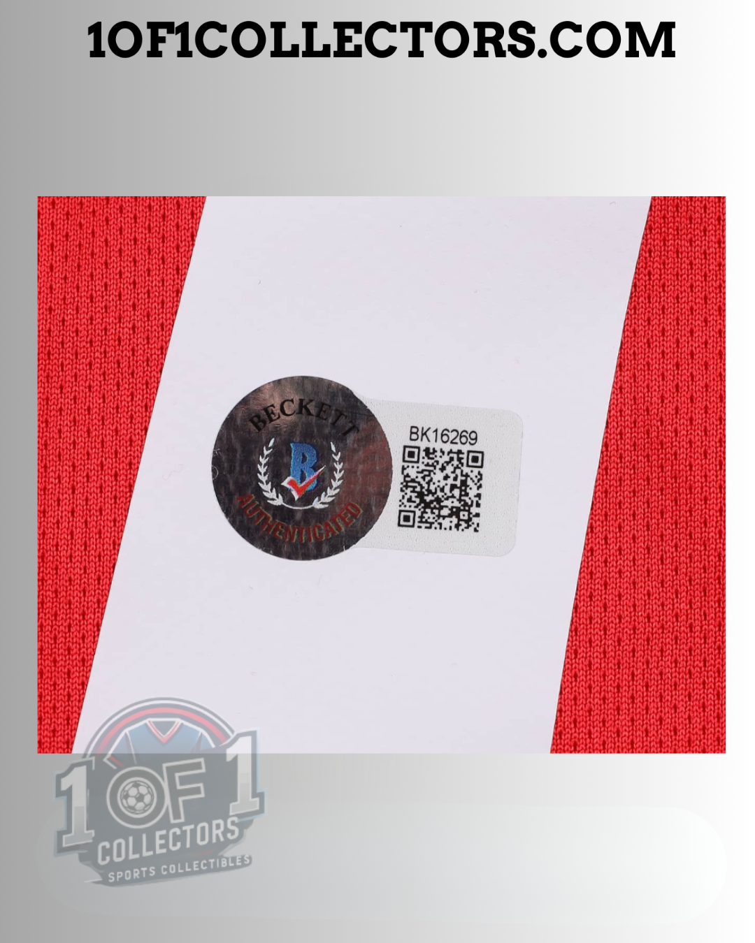 🔴 Maillot d’Arsenal Signé par Robert Pires – Certifié Beckett