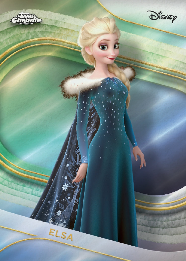 Elsa 2025 Topps Chrome Disney