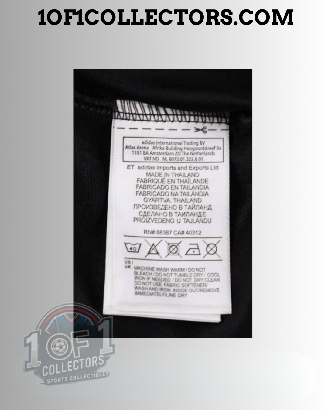 🔴 Maillot d’Arsenal signé par David Raya – Certifié Beckett