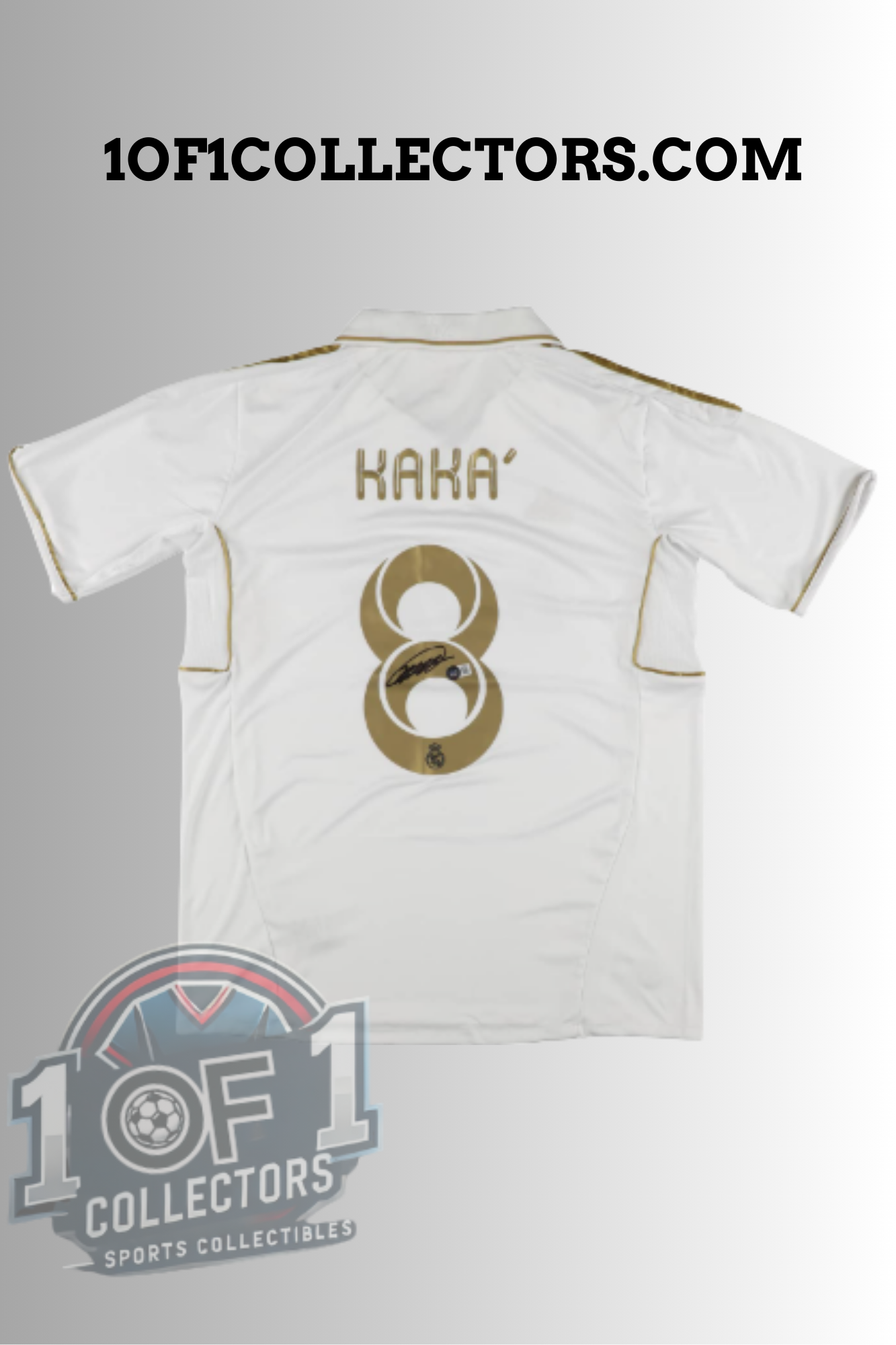 Maillot Real Madrid Signé par Kakã