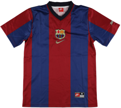 Maillot Barcelone autographe kluivert