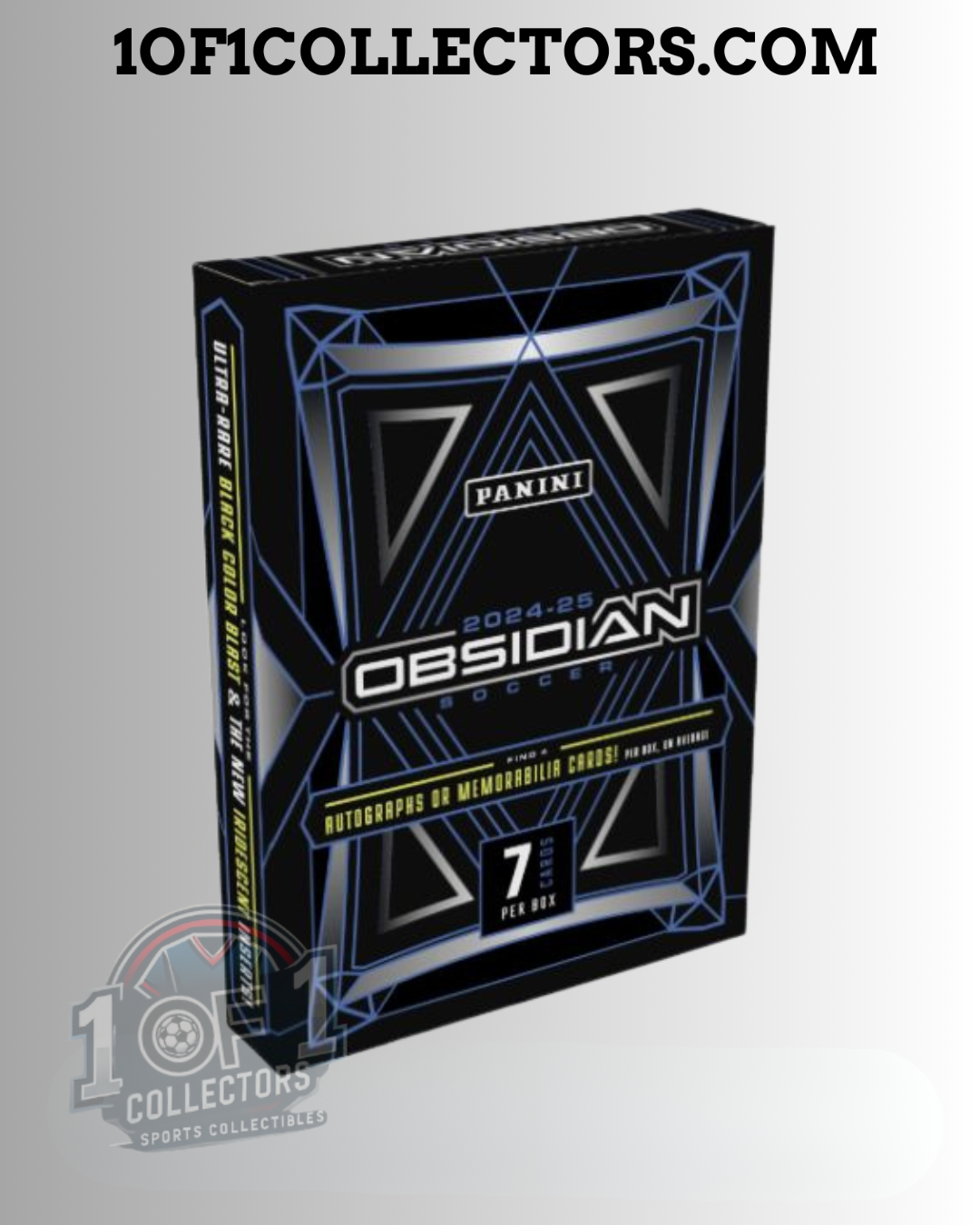 2024-25 Panini Obsidian Soccer Hobby Box Premium – 1/1 2024-25 Panini Obsidian Soccer Hobby Box Premium – 1/1