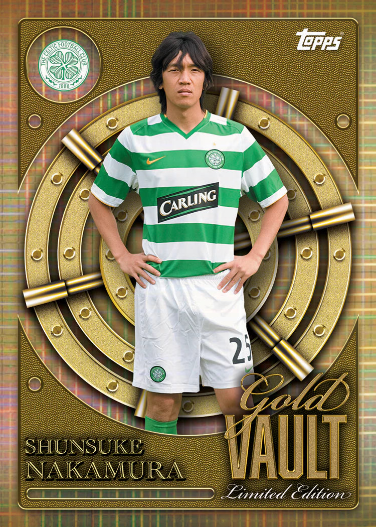 Shunsuke Nakamura Topps Celtic Fc Collector Tins
