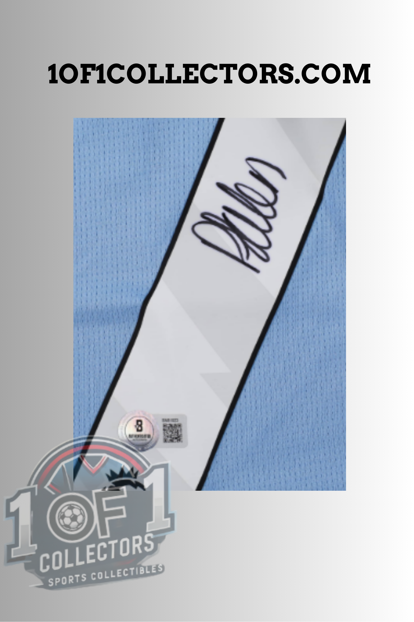 autographe de Phil Foden