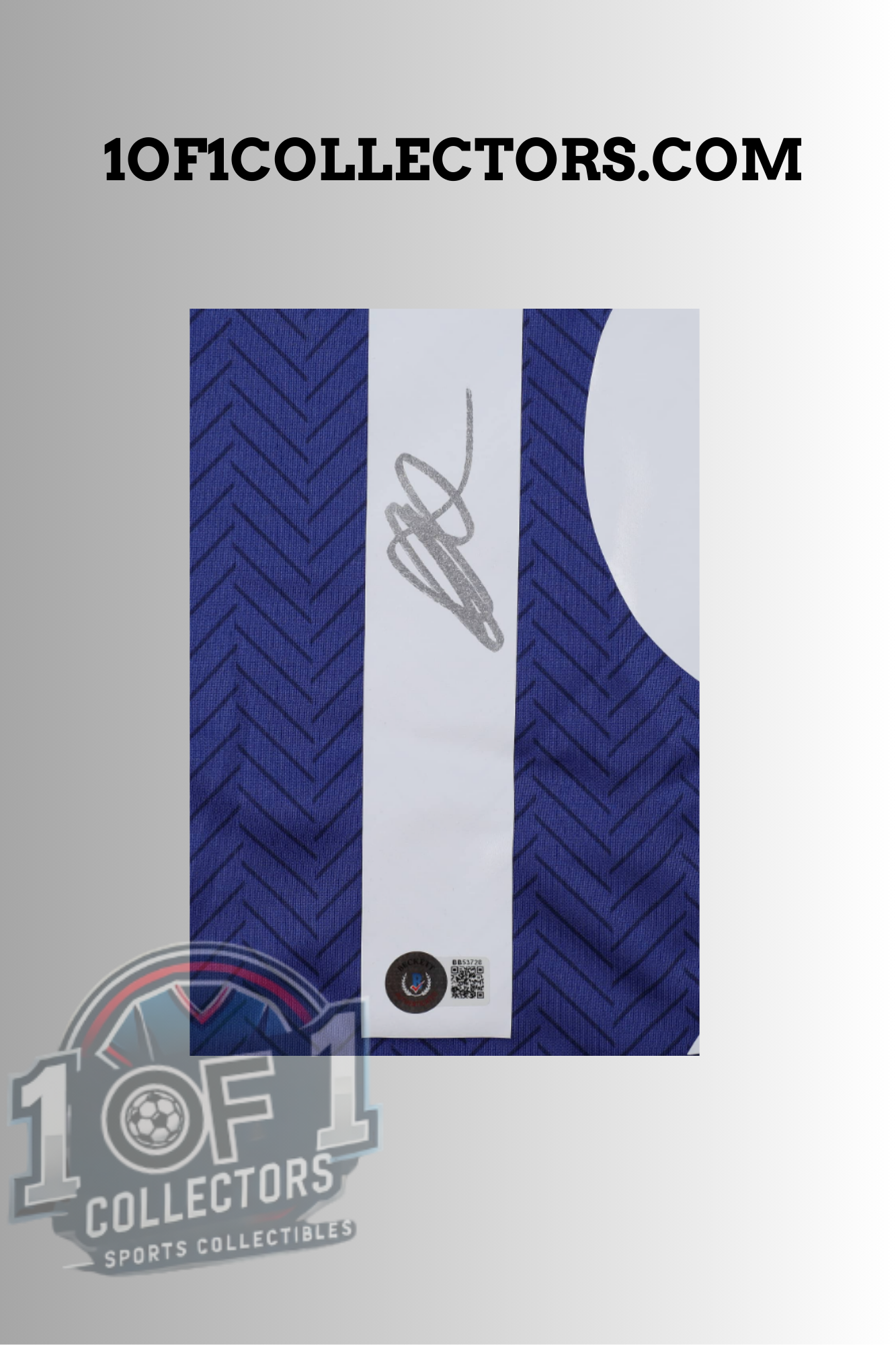 Autographe de Mason Mount