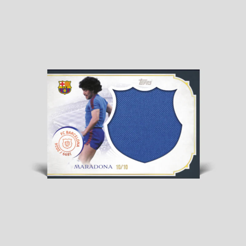 maradona Topps barcelone 125