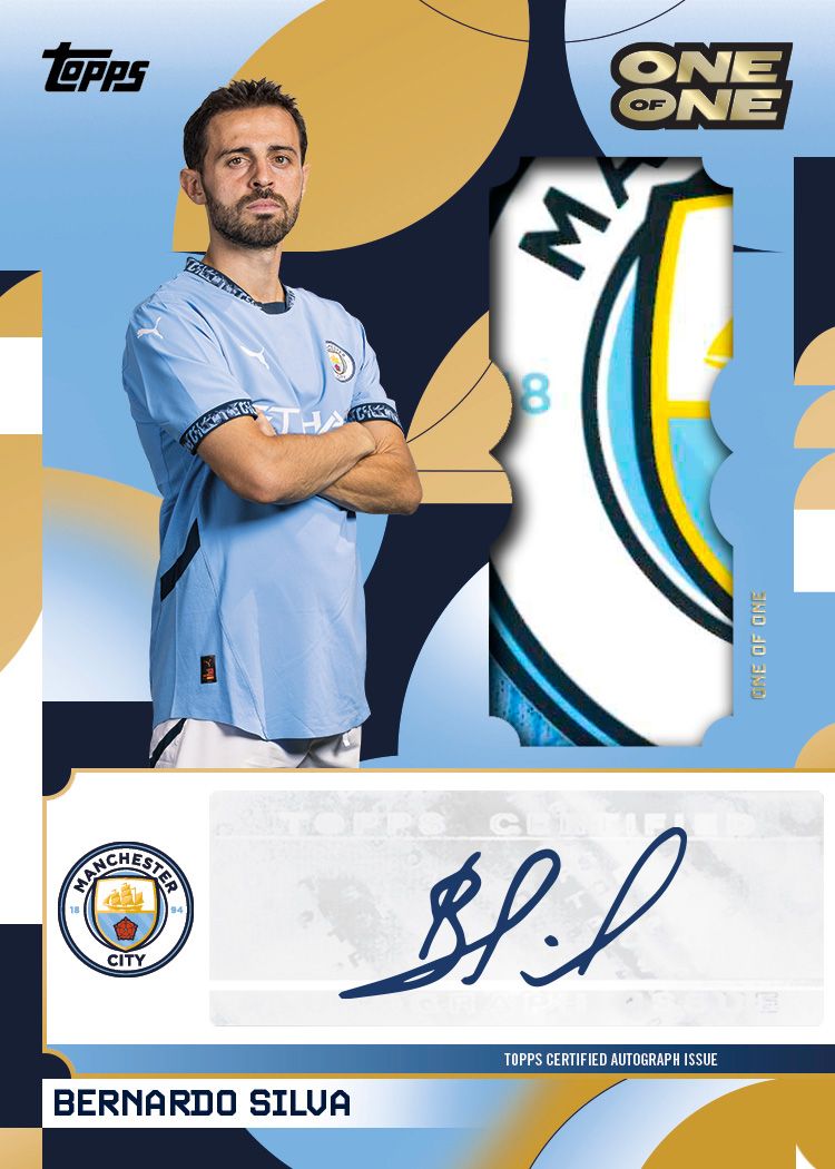 Topps® Manchester City FC Team Set 2024-25 - Édition Officielle