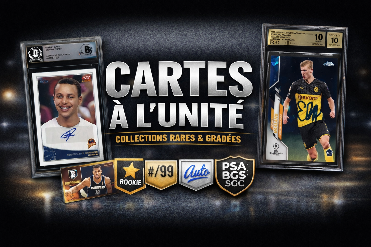 Cartes à l’unité – cartes de collection rares et gradées PSA BGS SGC
