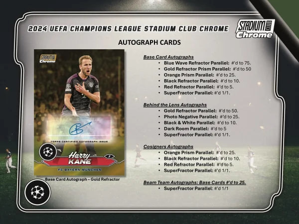 #Break100 Ouverture PYT d'une Hobby Box 2023-24 Topps Stadium Club Chrome UCC