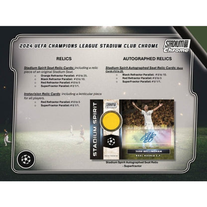 #Break100 Ouverture PYT d'une Hobby Box 2023-24 Topps Stadium Club Chrome UCC