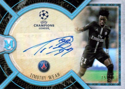 2018-19 Topps Museum Collection UEFA Champions League Base (Pré-Commande)