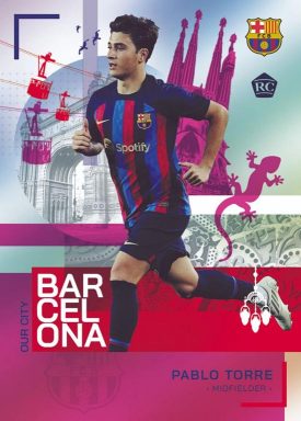 Box Topps FC Barcelone Official Team Set 2022/23