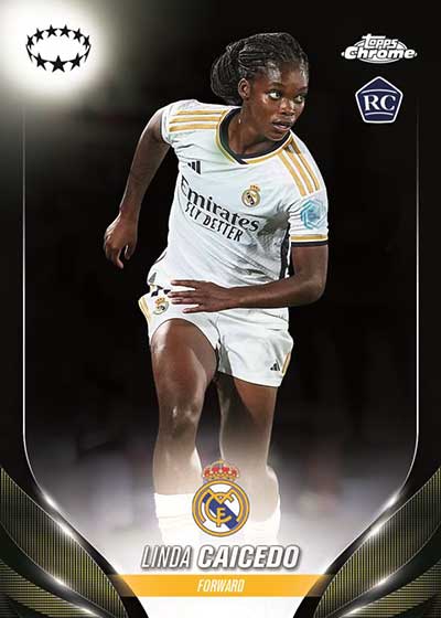 2023-24 Topps Chrome UEFA Women's Champions League soccer Blaster box