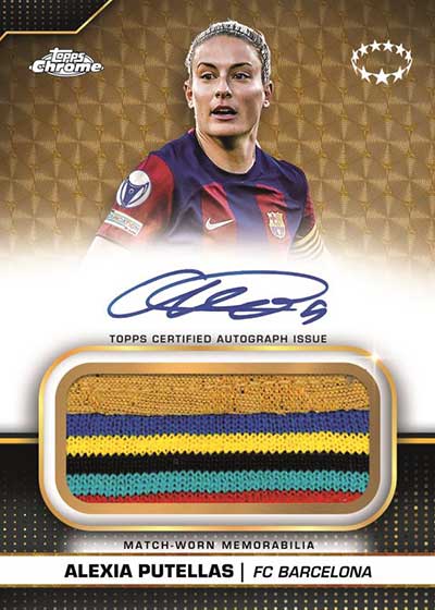 2023-24 Topps Chrome UEFA Women's Champions League soccer Blaster box