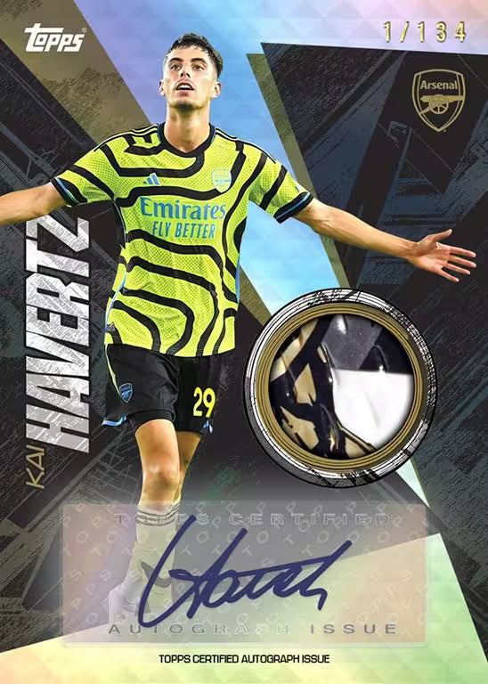2023-24-topps-arsenal-fc-official-team-set-soccer-cards-off-the-mark-autograph-relic-havertz