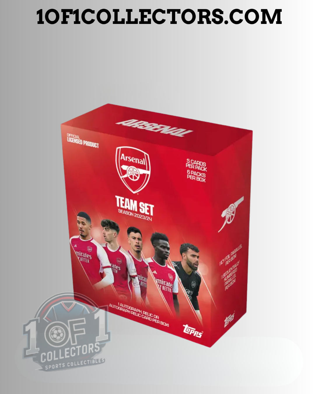 2023-24 Topps Team Set Arsenal