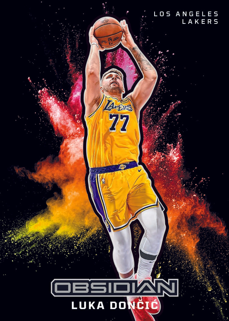 2024-25-Panini-Obsidian-Basketball-Black-Color-Blast-Luka-Doncic