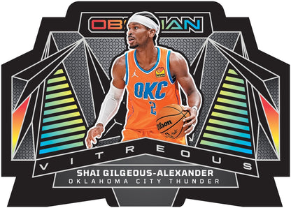 2024-25-Panini-Obsidian-Basketball-Vitreous-Die-Cut-SGA-Shai-Gilgeous-Alexander-new