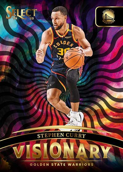 2024-25-Panini-Select-Basketball-Visionary Curry