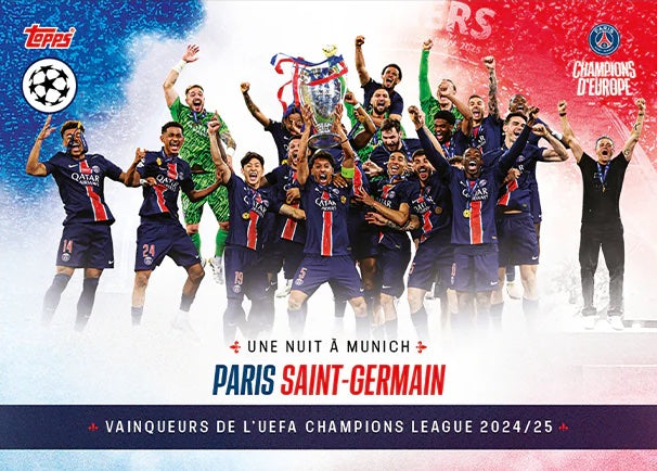 2024-25-Topps-PSG-Champions-dEurope-Soccer-Une-Nuit-A-Munich-1