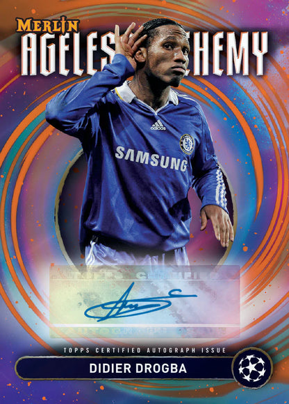2024-25 Topps Merlin Didier Drogba Ageless Alchemy