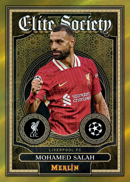 2024-25 Topps Merlin Mohamed Salah Elite Society