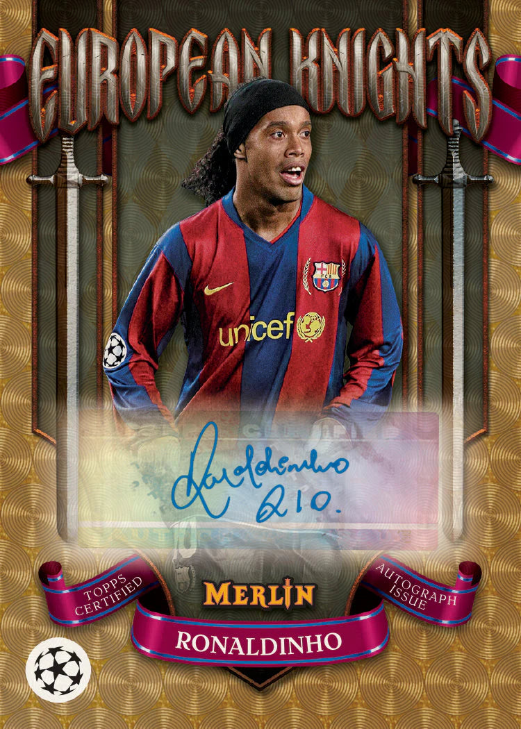 2024-25 Topps Merlin Ronaldinho European Nights