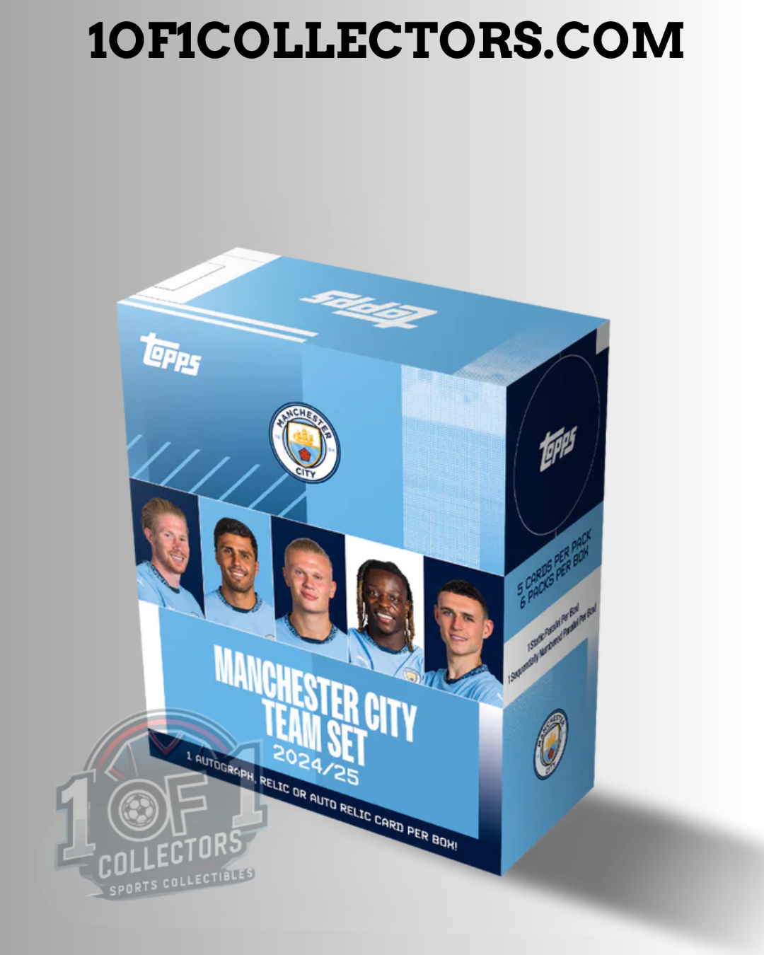 2024-25 Topps Team Set Manchester City