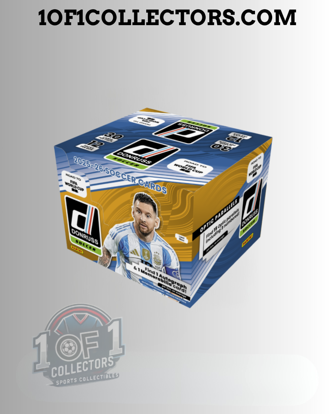 2025-26 Panini Donruss Road to World Cup Soccer Hobby Box