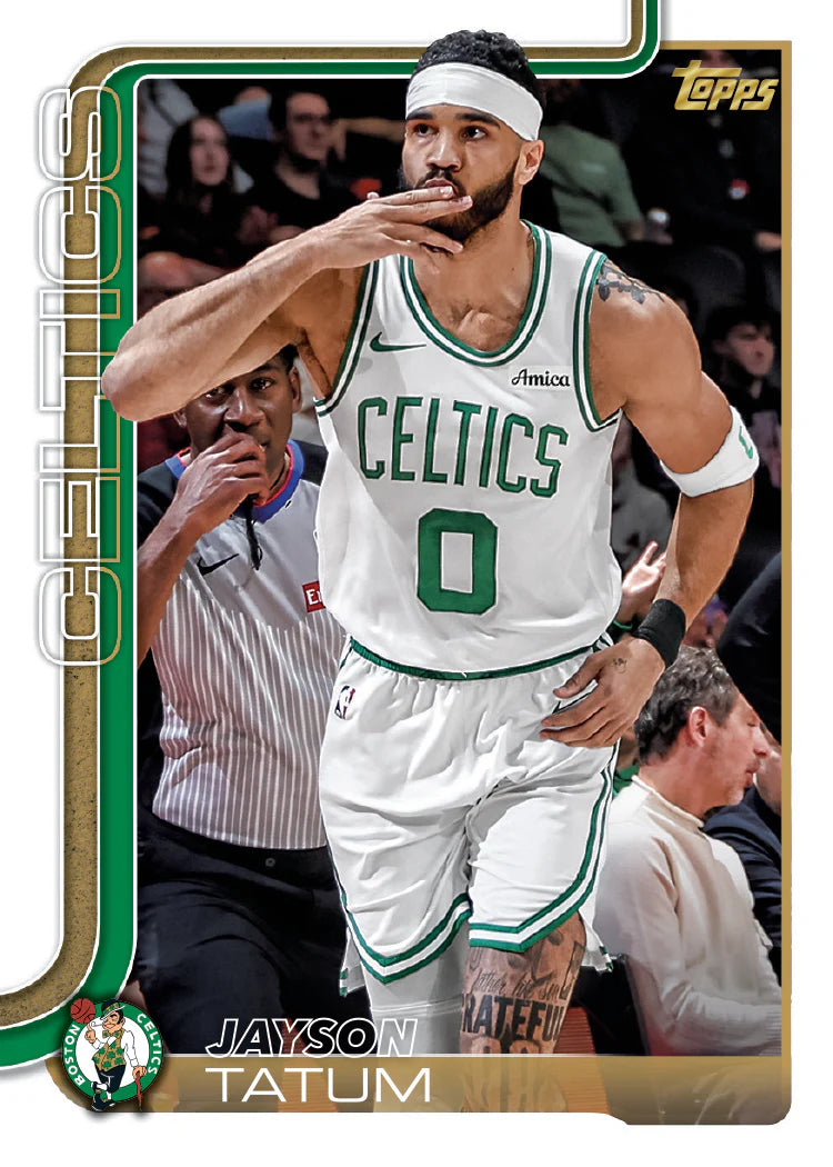2025-26 Topps Basketball Jayson Tatum Base card - 1of1collectors