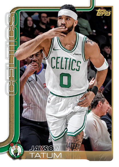 2025-26 Topps Basketball Jayson Tatum Base card - 1of1collectors