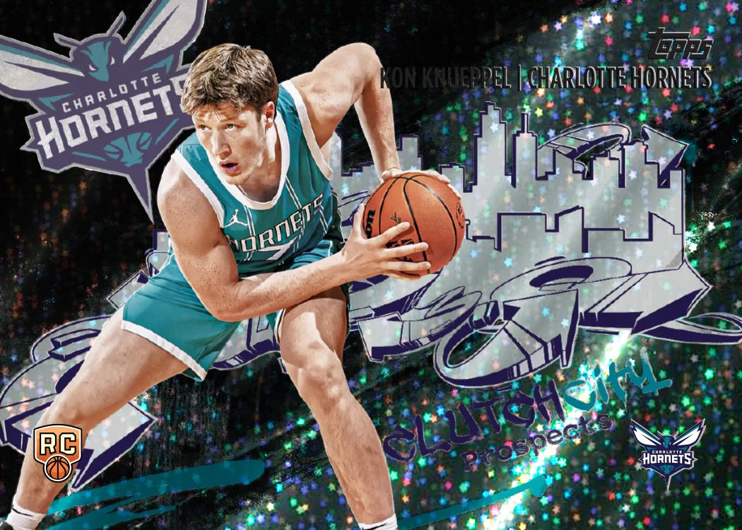 2025-26 Topps Basketball Kon Knueppel ClutchCity Prospects - 1of1collectors