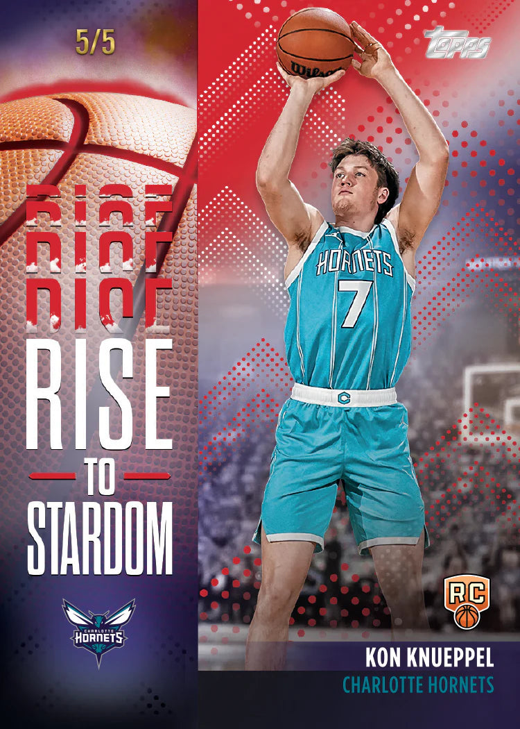 2025-26 Topps Basketball Kon Knueppel Rise to Stardom - 1of1collectors