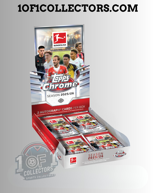 2025-26 Topps Chrome Bundesliga Hobby Box