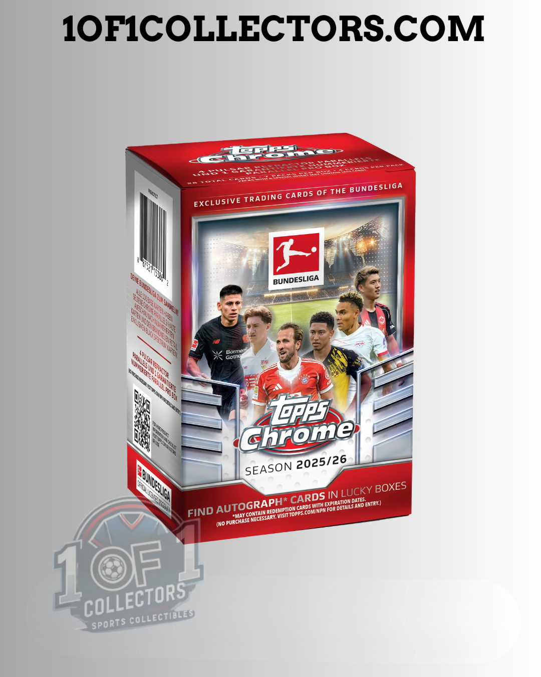 2025-26 Topps Chrome® Bundesliga - Value Box - Blaster