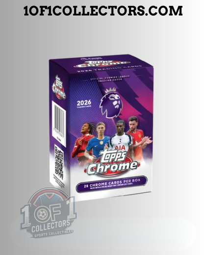 2025-26 Topps Chrome Premier League Blaster Box
