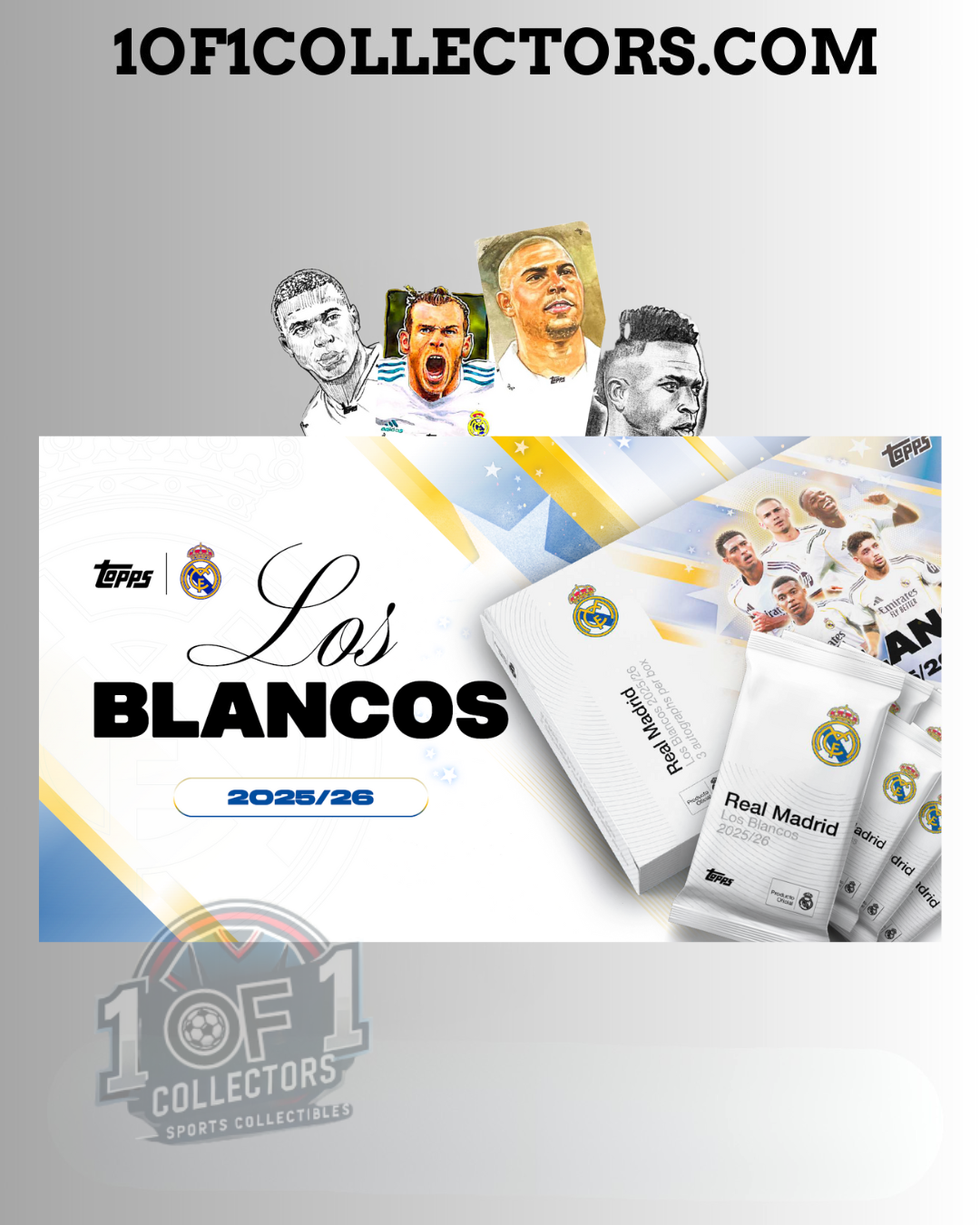 2025-26 Topps Real Madrid Los Blancos