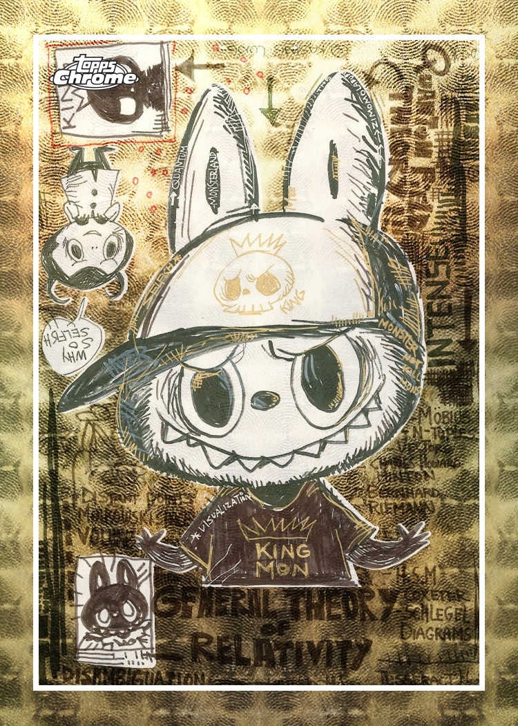 2025-Topps-Chrome-Labubu-10th-Anniversary-Base-SuperFractor