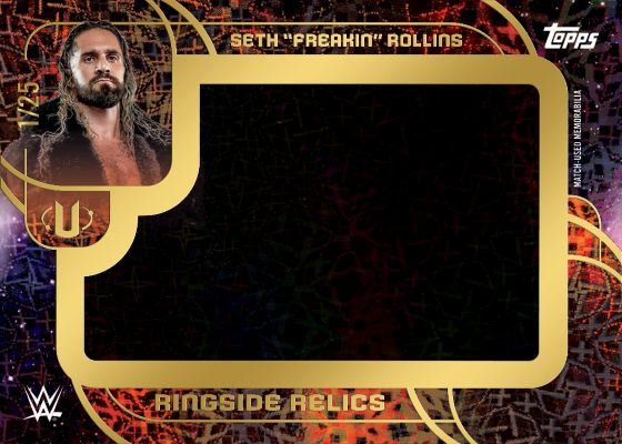 2025-topps-universe-wwe-ringside-relics-seth-rollins
