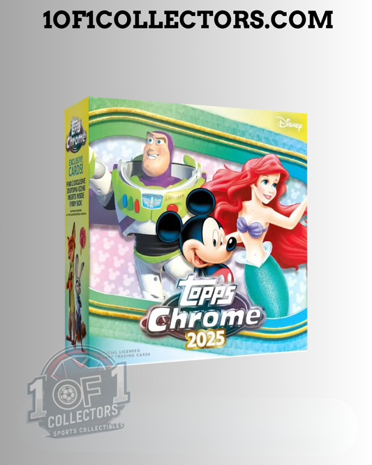 2025 Topps Chrome Disney Megabox