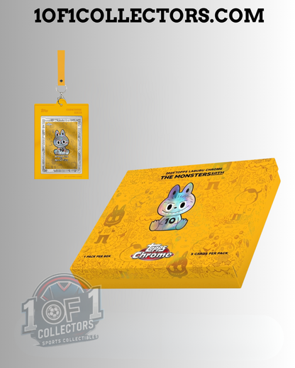 2025 Topps Chrome Labubu 10th anniversary