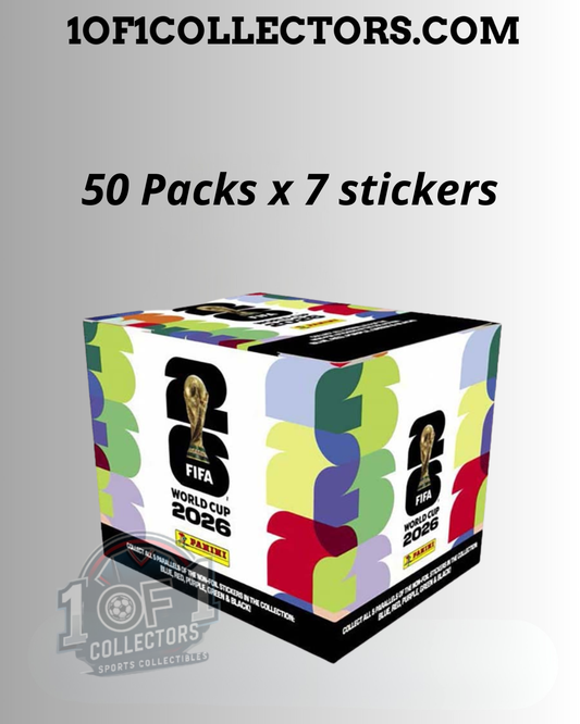 2026 Panini Fifa World Cup 50 Pack Sticker