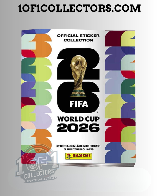 2026 Panini Fifa World cup soccer Sticker Hardcover Album Collection