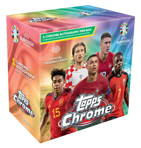 #Break104 Ouverture Groupée d'une Box Topps Chrome UEFA Euro 2024